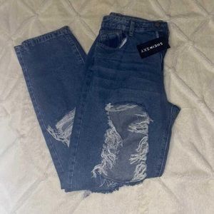 SHEIN SEXY Ripped Woman’s Jeans